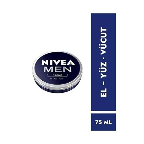 NIVEA MEN CREME TENEKE 75 ML