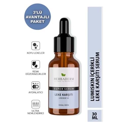 HERBADERM SUPER SERUM LEKE KARŞITI 30 ML