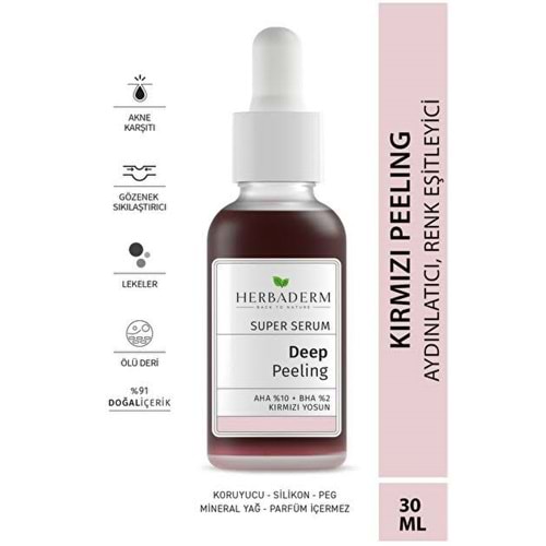 HERBADERM SUPER SERUM DEEP PEELING 30 ML