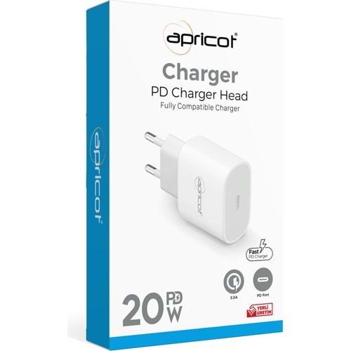 APRICOT ŞARJ ADAPTÖRÜ 20W APC-PD20