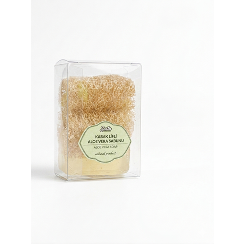 SASTA KABAK LİFLİ ALOE VERA SABUNU 110G