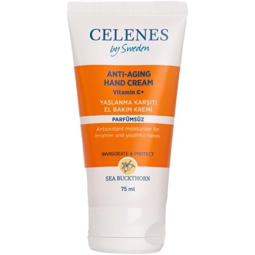 CELENES YAŞLANMA KARŞITI EL BAKIM KREMİ PARFÜMSÜZ 75 ML