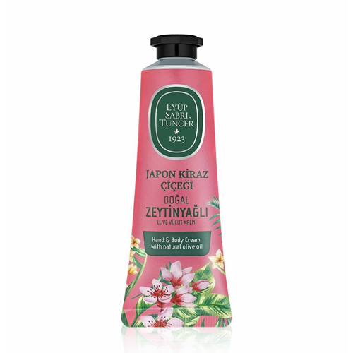 EST JAPON KİRAZ ÇİÇEĞİ DOĞAL ZEYTİNYAĞLI EL VE VÜCUT KEMİ 50 ML