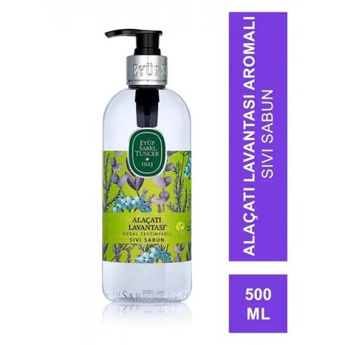 EST ALAÇATI LAVANTASI DOĞAL ZEYTİNYAĞLI SIVI SABUN 500 ML