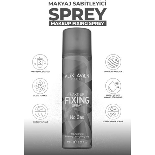 ALIX AVIEN MAKE UP FIXING SPRAY 150 ML