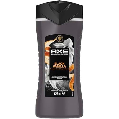 AXE BLACK VANILLA 3IN1 DUŞ JELİ 300 ML