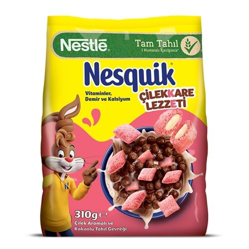NESTLE NESQUIK ÇİLEKKARE LEZZETİ 310G