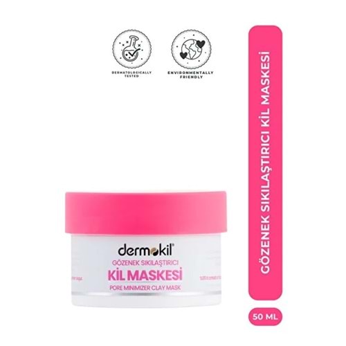 DERMOKİL GÖZENEK SIKILAŞTIRICI KİL MASKESİ 50 ML
