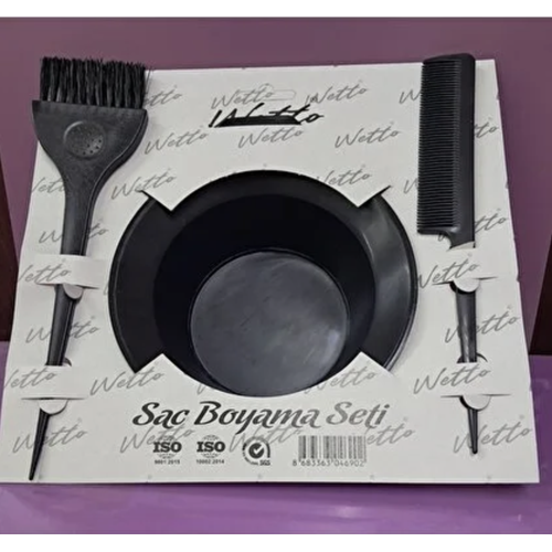 WETTO SAÇ BOYAMA SETİ