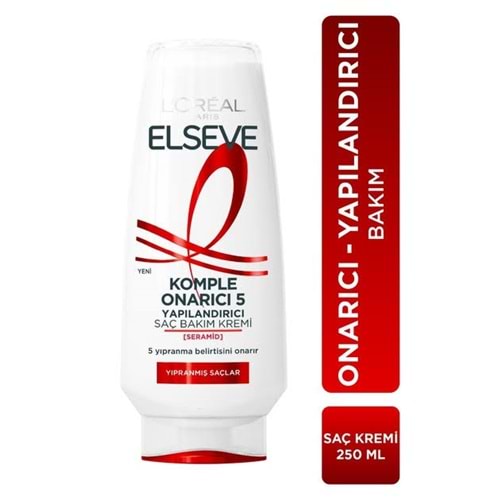 ELSEVE KOMPLE ONARICI 5 YAPILANDIRICI SAÇ BAKIM KREMİ 250 ML