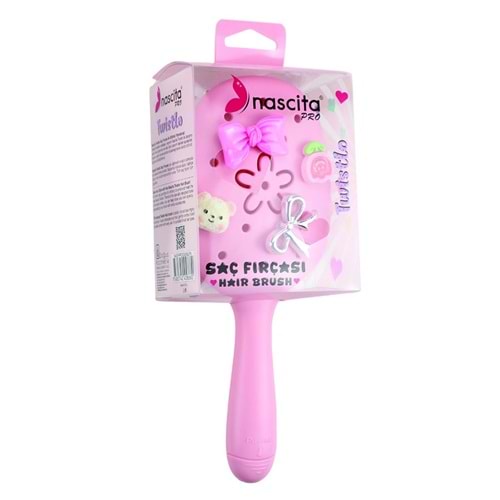 NASCITA TWİSTLO SAÇ FIRÇASI PEMBE