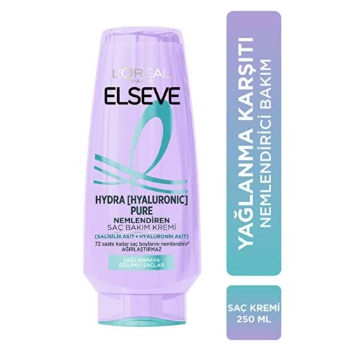 LOREAL ELSEVE HYDRA PURE SAÇ KREMİ 250 ML