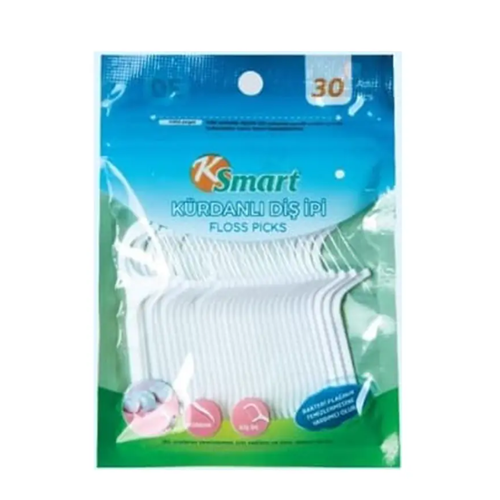 K SMART KÜRDANLI DİŞ İPİ 30LU