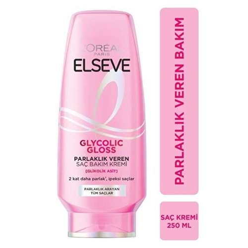 LOREAL PARIS ELSEVE PARLAKLIK VEREN SAÇ BAKIM KREMİ 250 ML