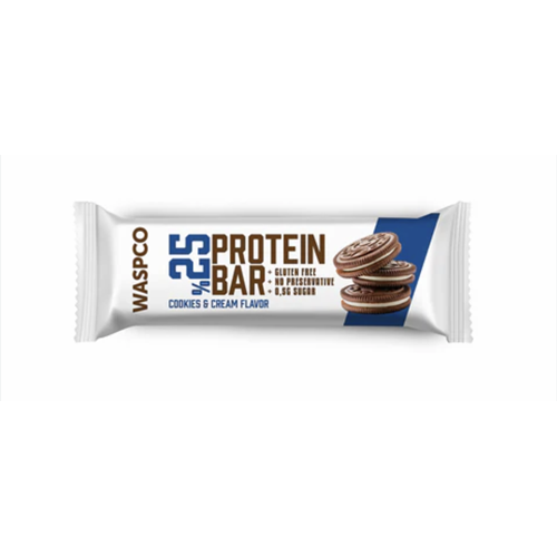 WASPCO BİSKÜVİ ARO. BİTTER ÇİKOLATA KAPLI PROTEİN BAR 36G
