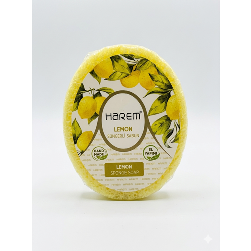 HAREMS LİMON SÜNGERLİ SABUN 125 GR