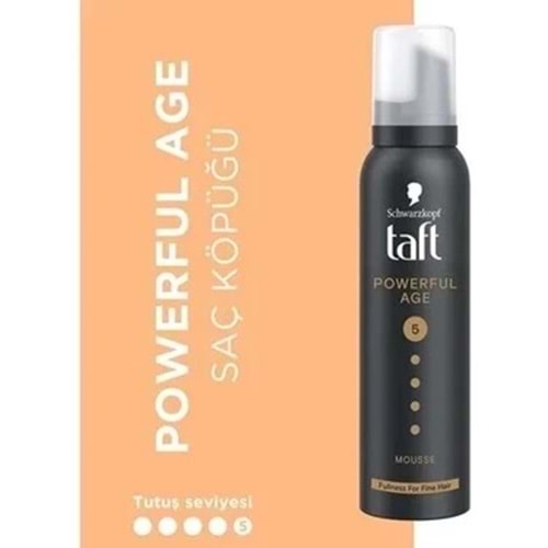 TAFT VOLUME MOUSSE SAÇ KÖPÜĞÜ MEGA STRONG 5 200 ML