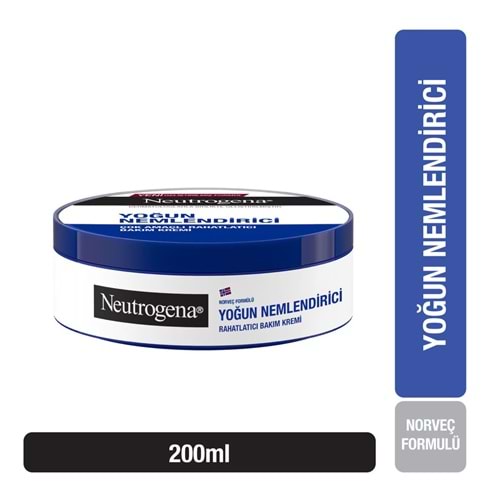 NEUTROGENA YOĞUN NEMLENDİRİCİ ÇOK AMAÇLI BAKIM KREMİ 200 ML