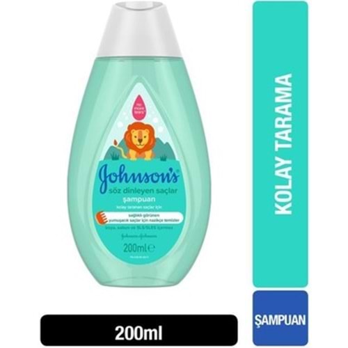 JOHNSONS SÖZ DİNLEYEN SAÇLAR ŞAMPUAN 200 ML