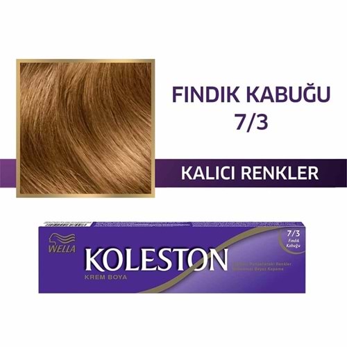 WELLA KOLESTON SİNGLE 7-3 FINDIK KABUĞU