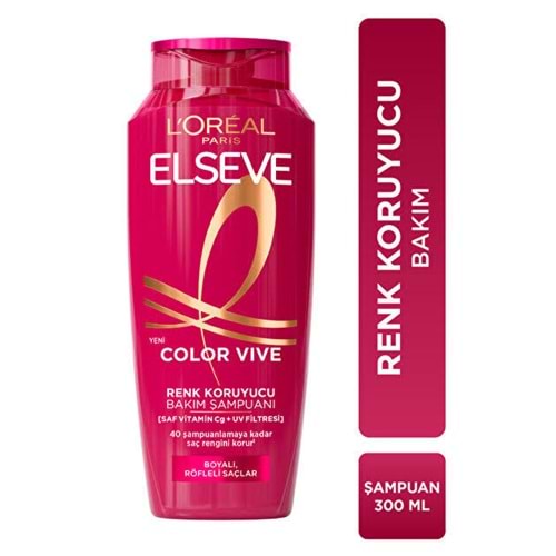 LOREAL PARIS ELSEVECOLOR VIVE RENK KORUYUCU BAKIM ŞAMPUANI 300 ML