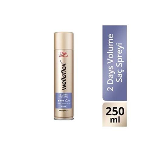 WELLAFLEX 2 DAYS VOLUME SAÇ SPREYİ 250 ML