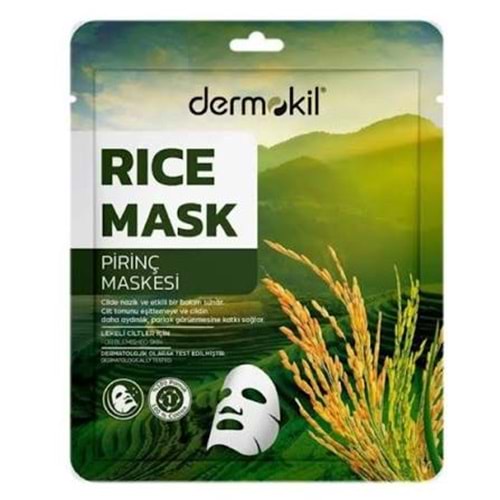 DERMOKİL KAĞIT PİRİNÇ MASKESİ 20 GR