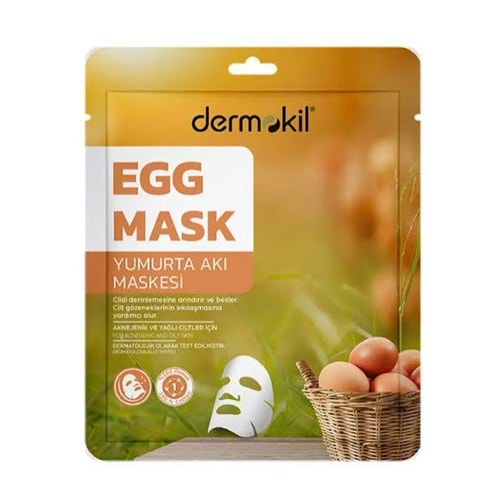 DERMOKİL YUYMURTA AKI MASKESİ 20 GR