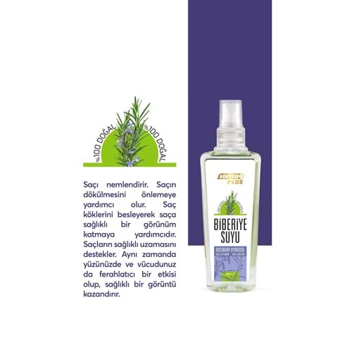 SOFTTO PLUS BİBERİYE SUYU 200 ML