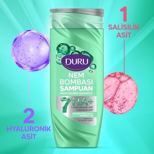 DURU ARINDIRICI HACİM VEREN ŞAMPUAN 400 ML