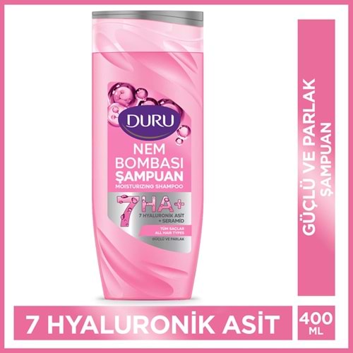 DURU GÜÇLÜ VE PARLAK ŞAMPUAN 400 ML