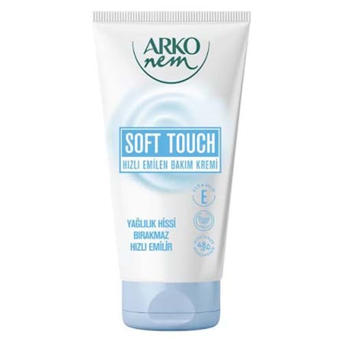 ARKO NEM SOFT TOUCH HIZLI EMİLEN BAKIM BAKIM KREMİ 60 ML