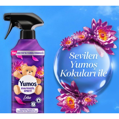 YUMOŞ LOTUS EV & TEKSTİL SPREY 450 ML
