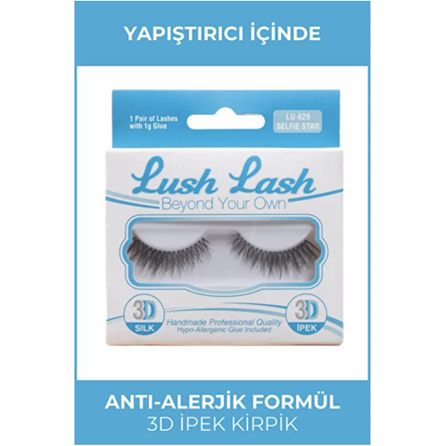 LUSH LASH 3D İPEK KİRPİK SELFİE STAR