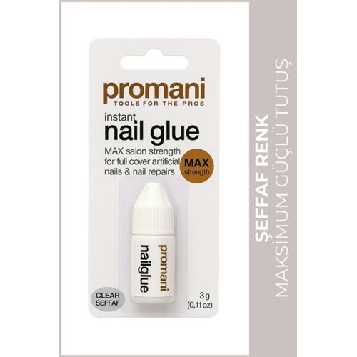 PROMANI TAKMA TIRNAK YAPIŞTIRICISI 3GR