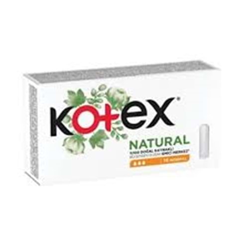 KOTEX NATURAL TAMPON NORMAL 16LI