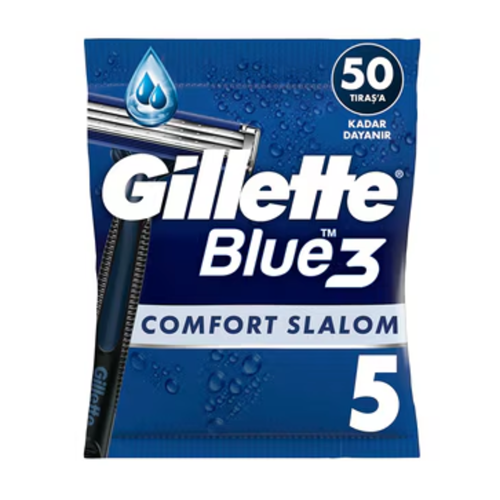 GİLLETTE BLUE 3 COMFORT 5Lİ POŞET