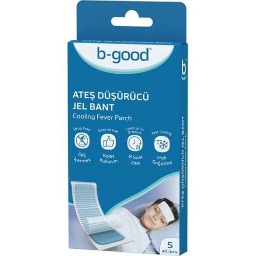 B-GOOD ATEŞ DÜŞÜRÜCÜ JEL BANT 5Lİ