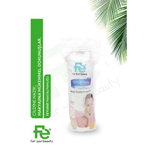 FE MAKYAJ PAMUĞU 70Lİ DİSK