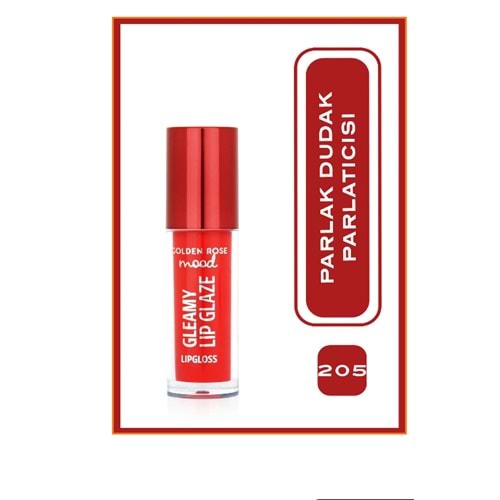 GR MOOD GLEAMY LIP GLAZE LIPGLOSS NO:205 CH.POP