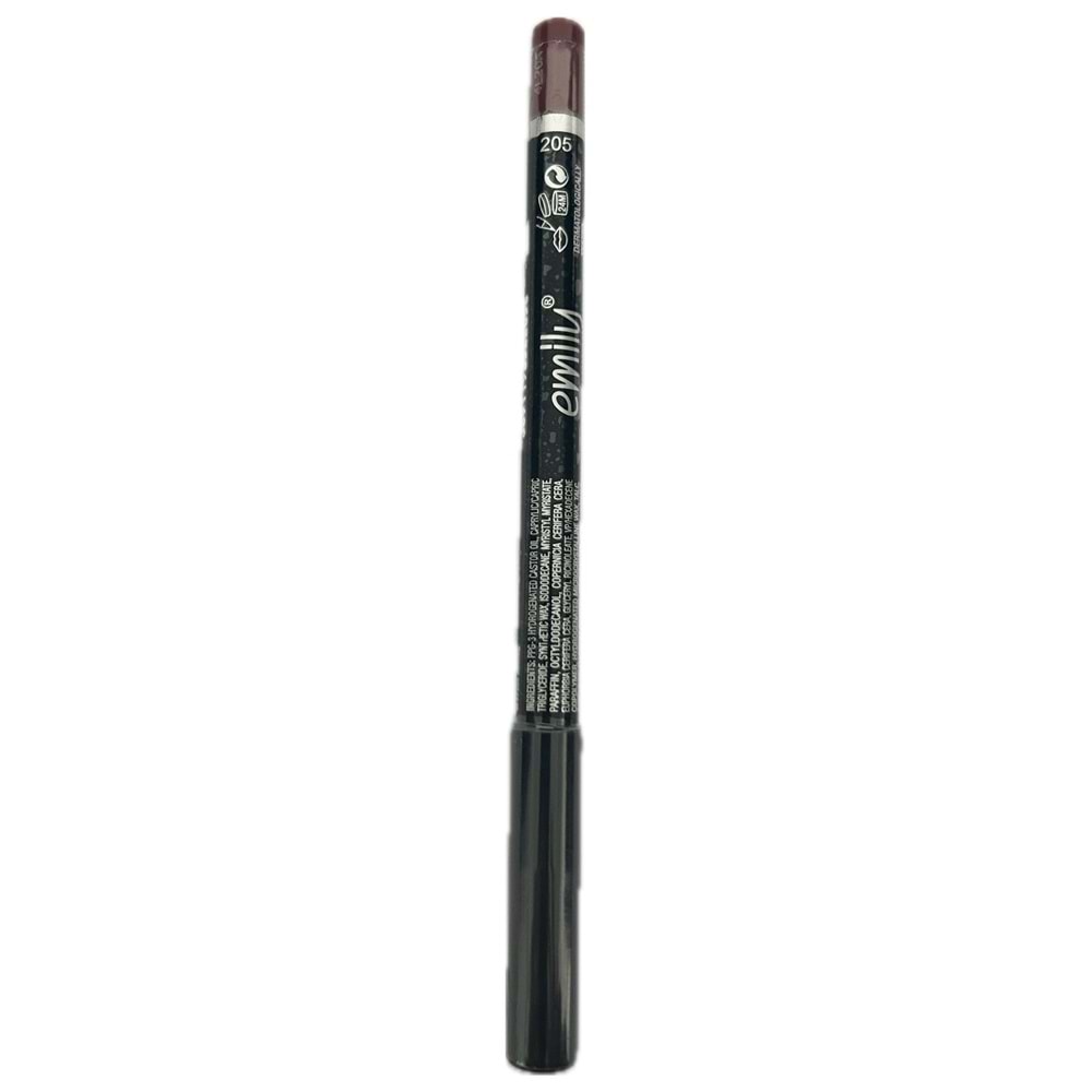 GOLDEN ROSE EMILY LIP PENCIL 205