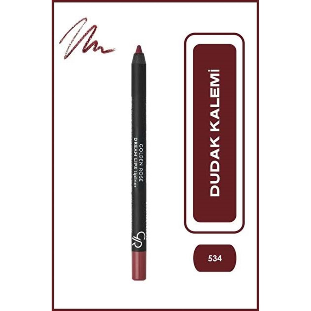 GOLDEN ROSE DREAM LIPS LIPLINER 534