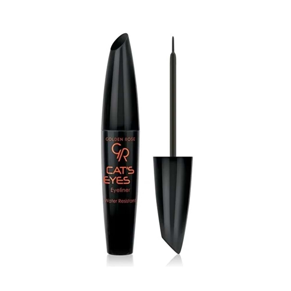 GOLDEN ROSE CATS EYELINER INTENSE BLACK