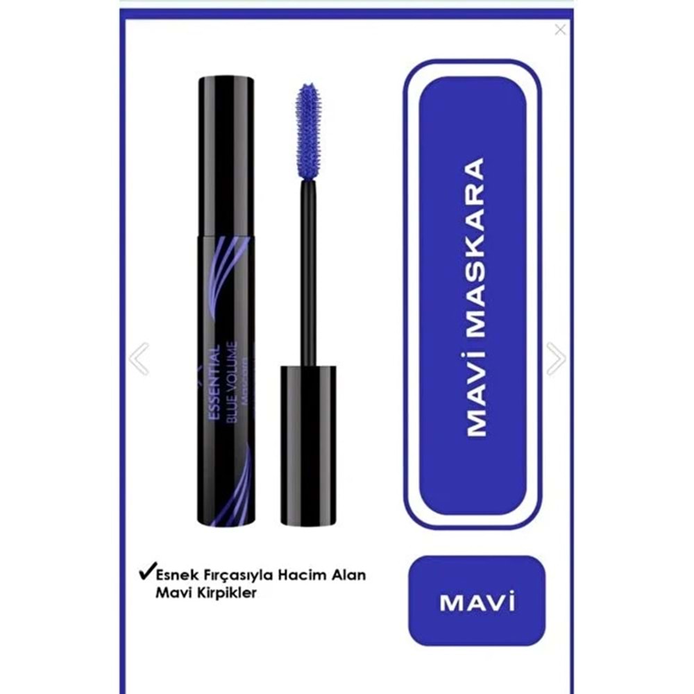 GOLDEN ROSE ESSENTIAL BLUE VOLUME MASCARA