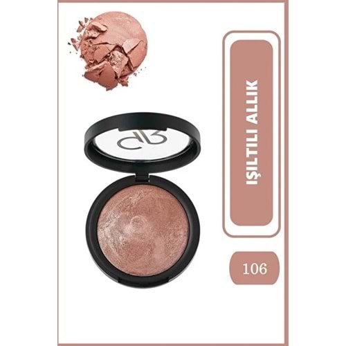 GOLDEN ROSE BAKED STARDUST 106