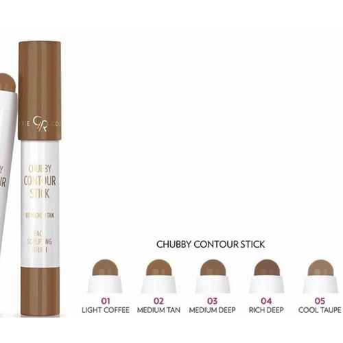 GOLDEN ROSE CHUBBY CONTOUR STICK 03 MEDIUM DEEP