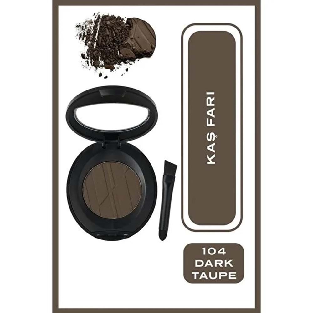 GOLDEN ROSE EYEBROW POWDER VİTAMİN E 104