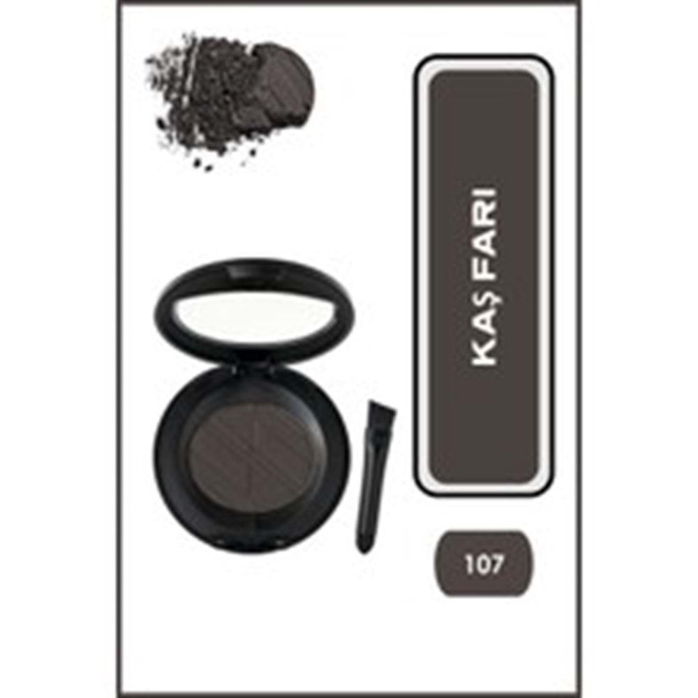 GOLDEN ROSE EYEBROW POWDER VİTAMİN E 107