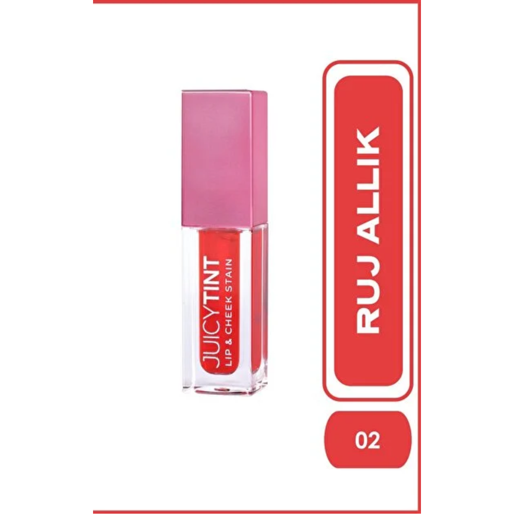 GOLDEN ROSE JUICY TINT LIP&CHEEK STAIN 02 PINK CRUSH