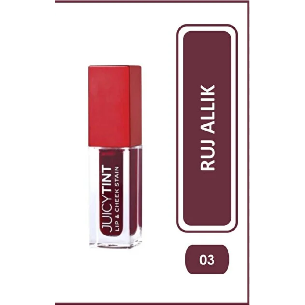 GOLDEN ROSE JUICY TINT LIP&CHEEK STAIN 03 RUBY ROSE